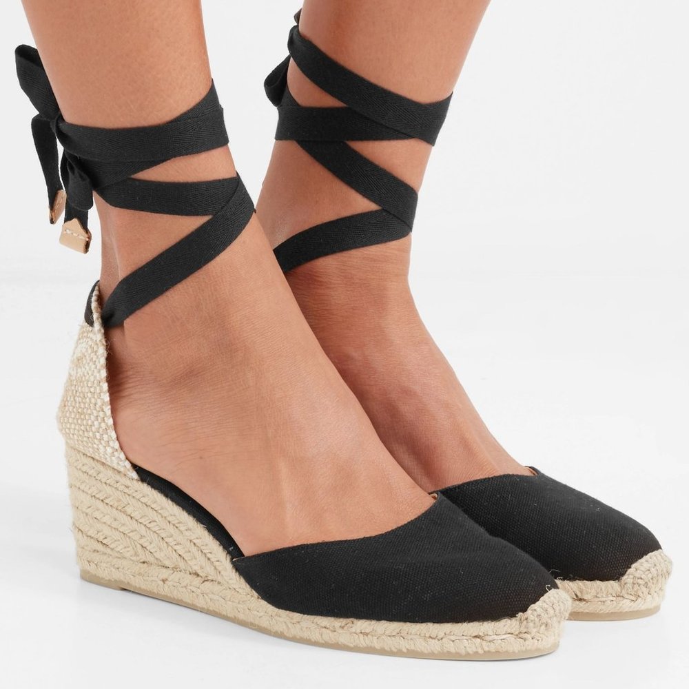 Castañer Navy Carina 60mm Wedges
